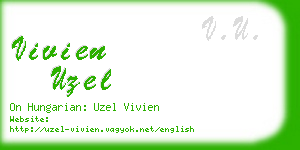 vivien uzel business card